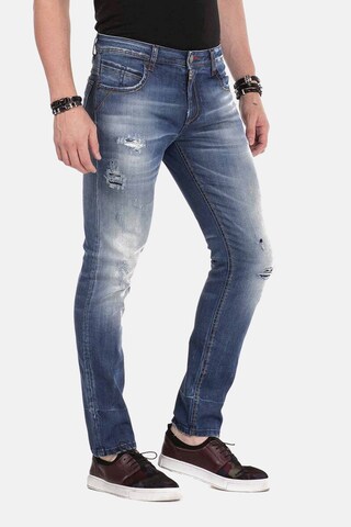 CIPO & BAXX Slimfit Jeans in Blauw