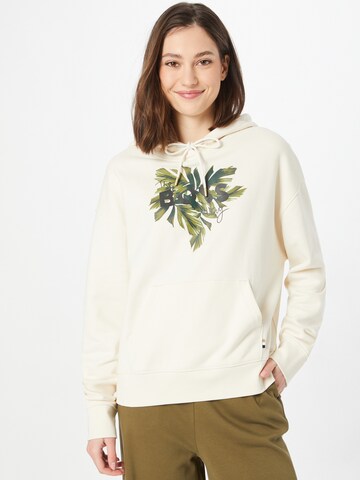 BOSS - Sudadera 'Ebaisy' en beige: frente