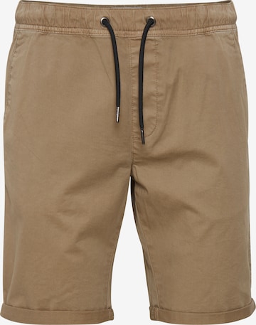 !Solid Chino 'BRADLEY' in Bruin: voorkant