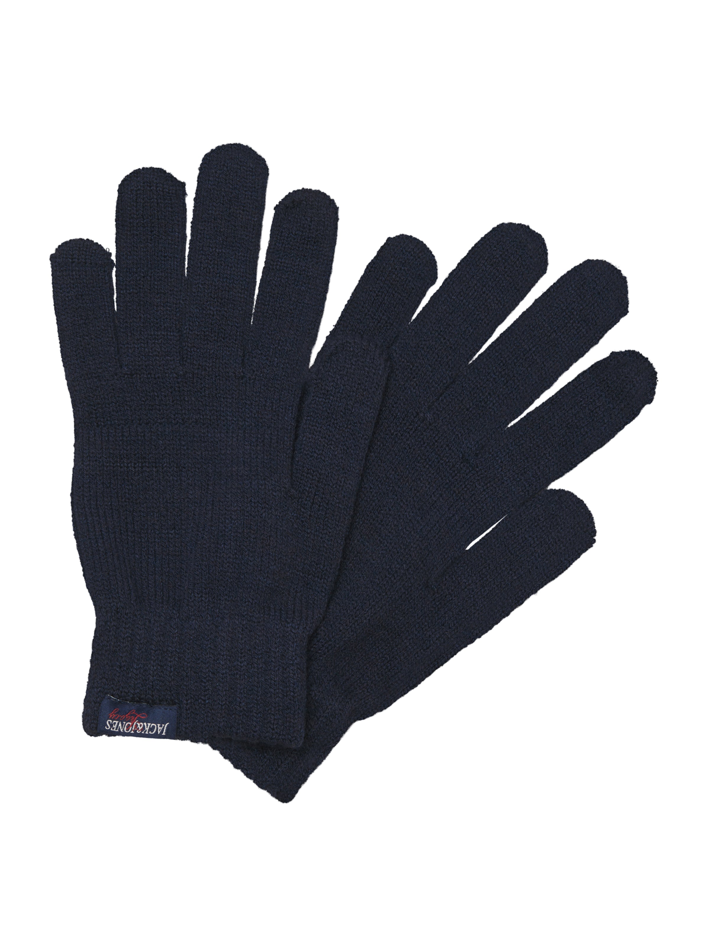 Gants 'JACJADE' Jack & Jones Junior en bleu : devant