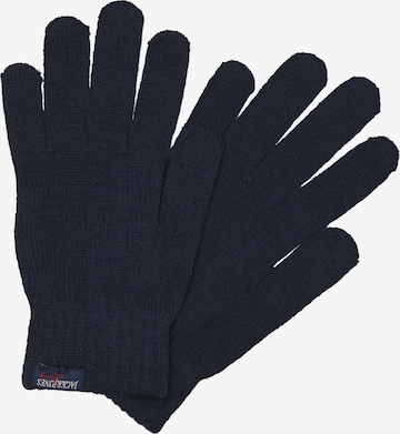 Gants 'JACJADE' Jack & Jones Junior en bleu : devant
