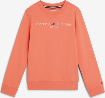 TOMMY HILFIGER Sweatshirt i röd: framsida