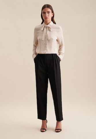 SEIDENSTICKER Blouse ' Schwarze Rose ' in Beige