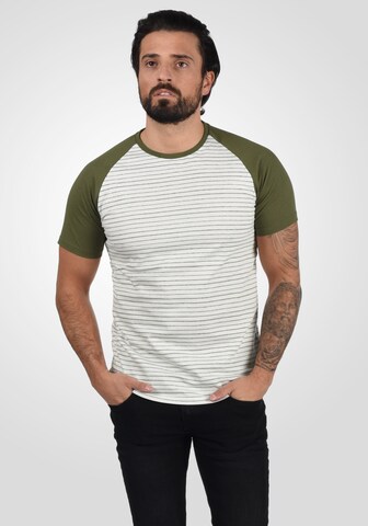 !Solid Shirt 'Sten' in Green: front