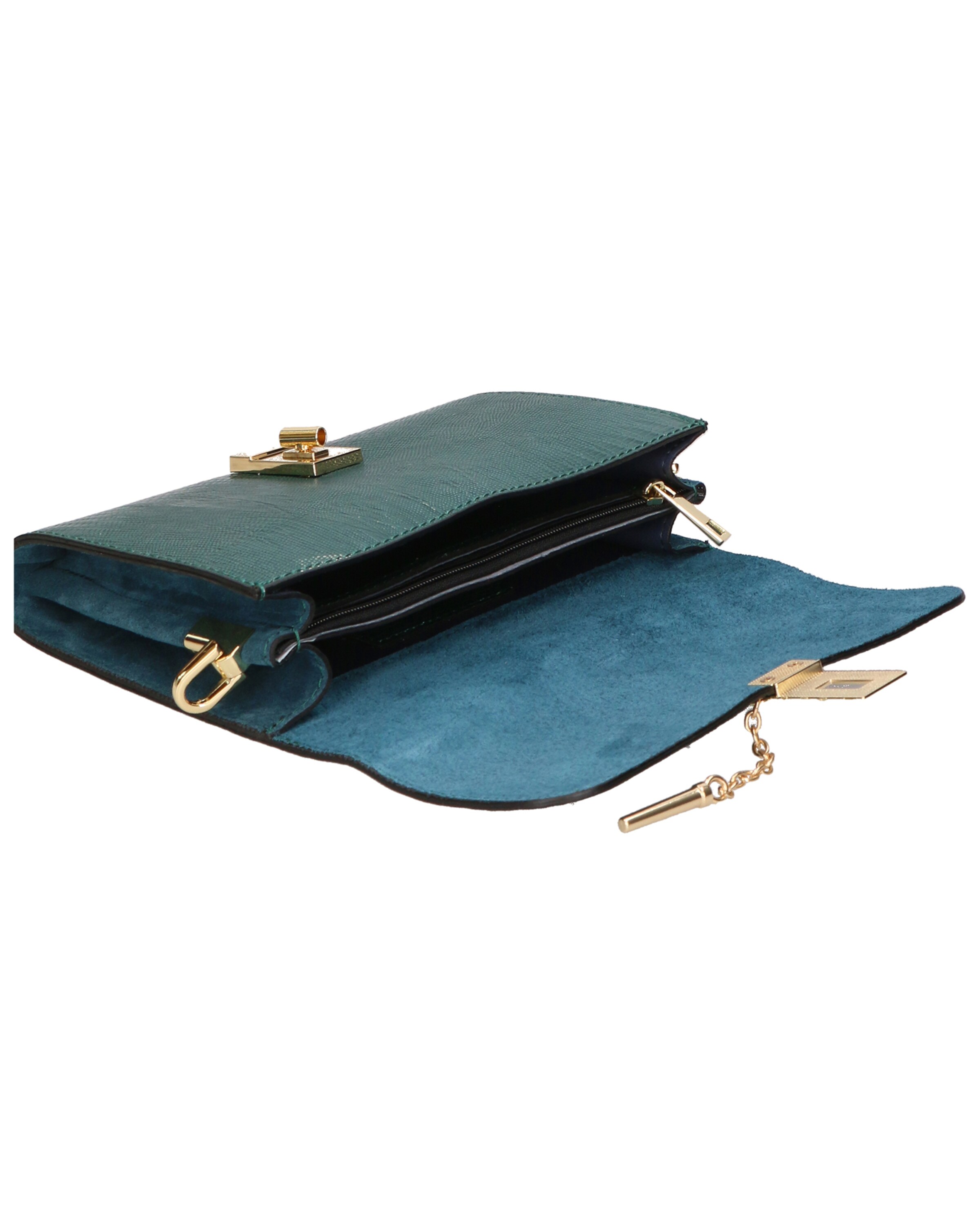 Viola Castellani Clutch in Grün