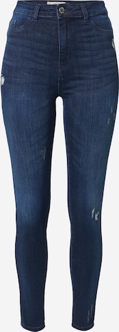 Skinny Jean Tally Weijl en bleu : devant