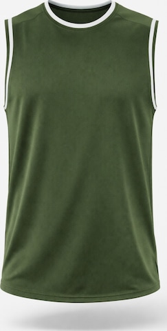 PANTONECLO - Camiseta funcional 'Pantoneclo Men’s Gym Vest' en verde: frente