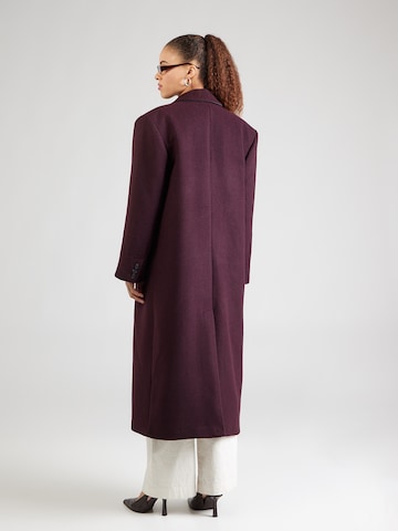 TOPSHOP Overgangsfrakke 'ELLY' i rød