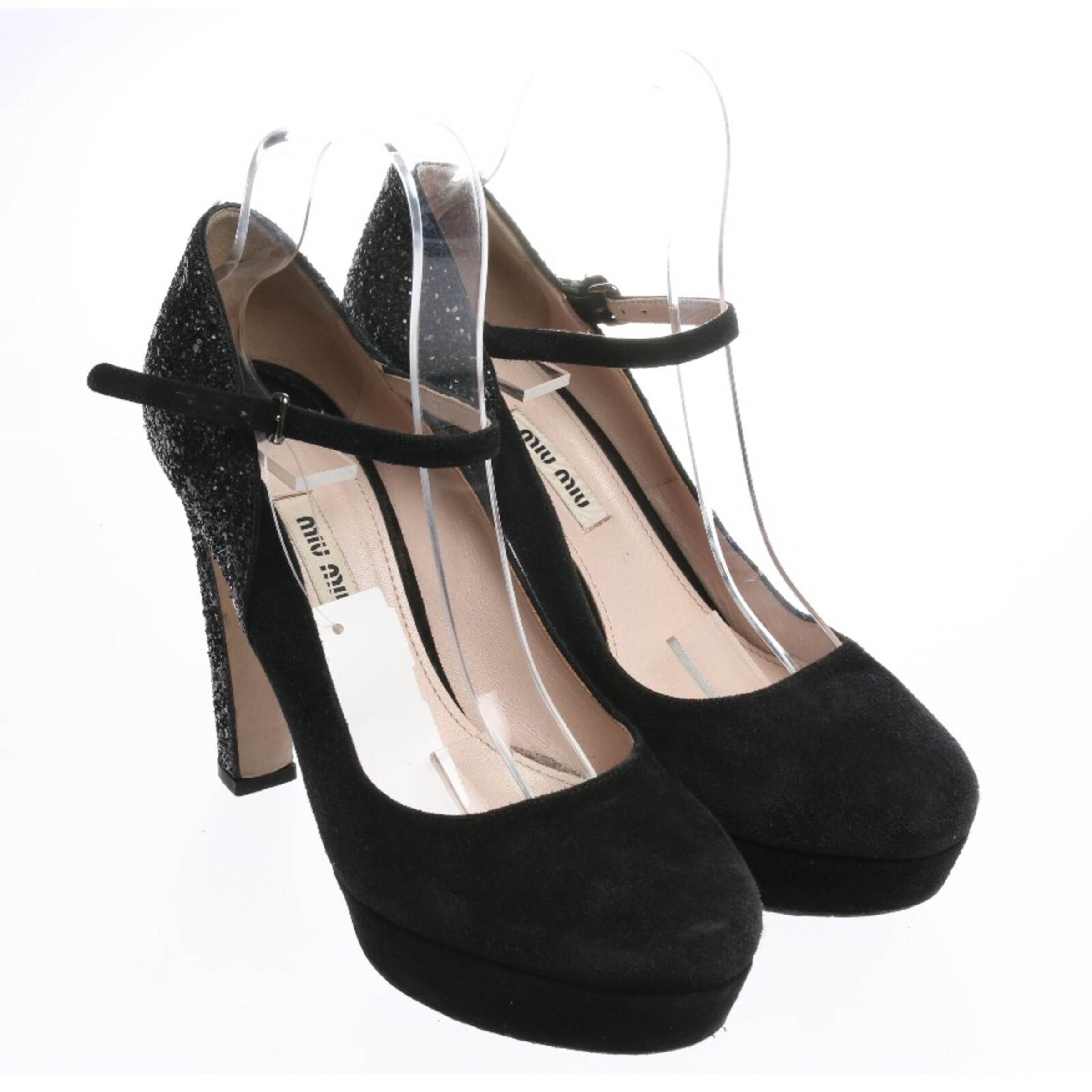 Miu Miu Pumps 39 in Schwarz: Vorderseite