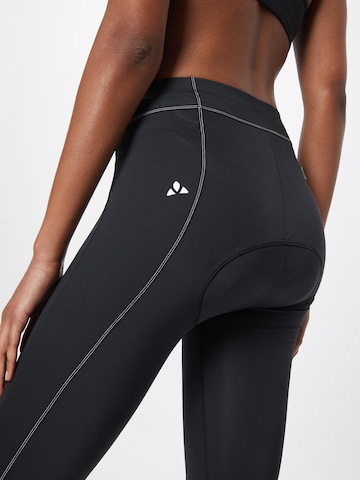 VAUDE Skinny Workout Pants in Black