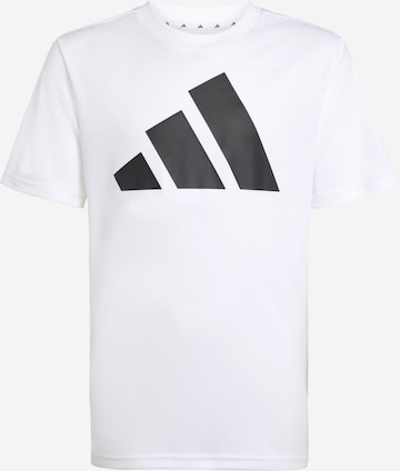 ADIDAS SPORTSWEARTehnička sportska majica 'TR-ES' - bijela boja: prednji dio