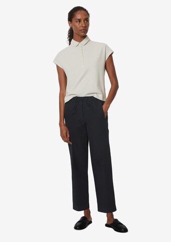 Marc O'Polo Tapered Broek in Blauw