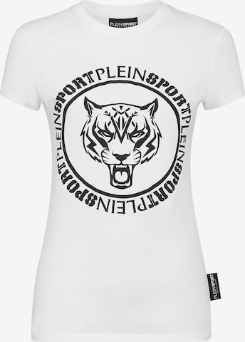 Plein Sport - Camisa em branco: frente