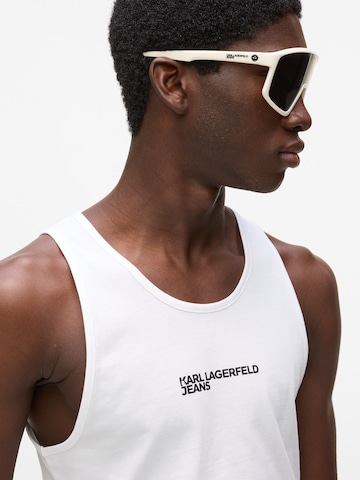 T-Shirt KARL LAGERFELD JEANS en blanc