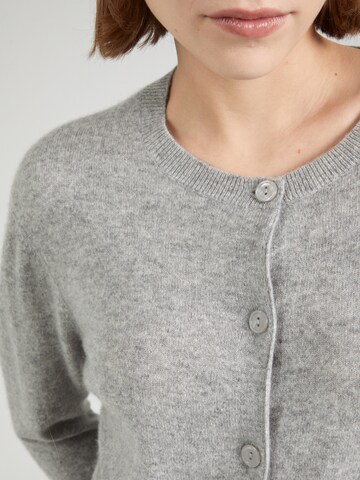 Samsøe Samsøe Gebreid vest 'Saboston' in Grijs