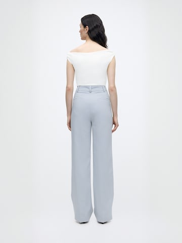 modström Wide Leg Trouser ' Gale ' in Blau