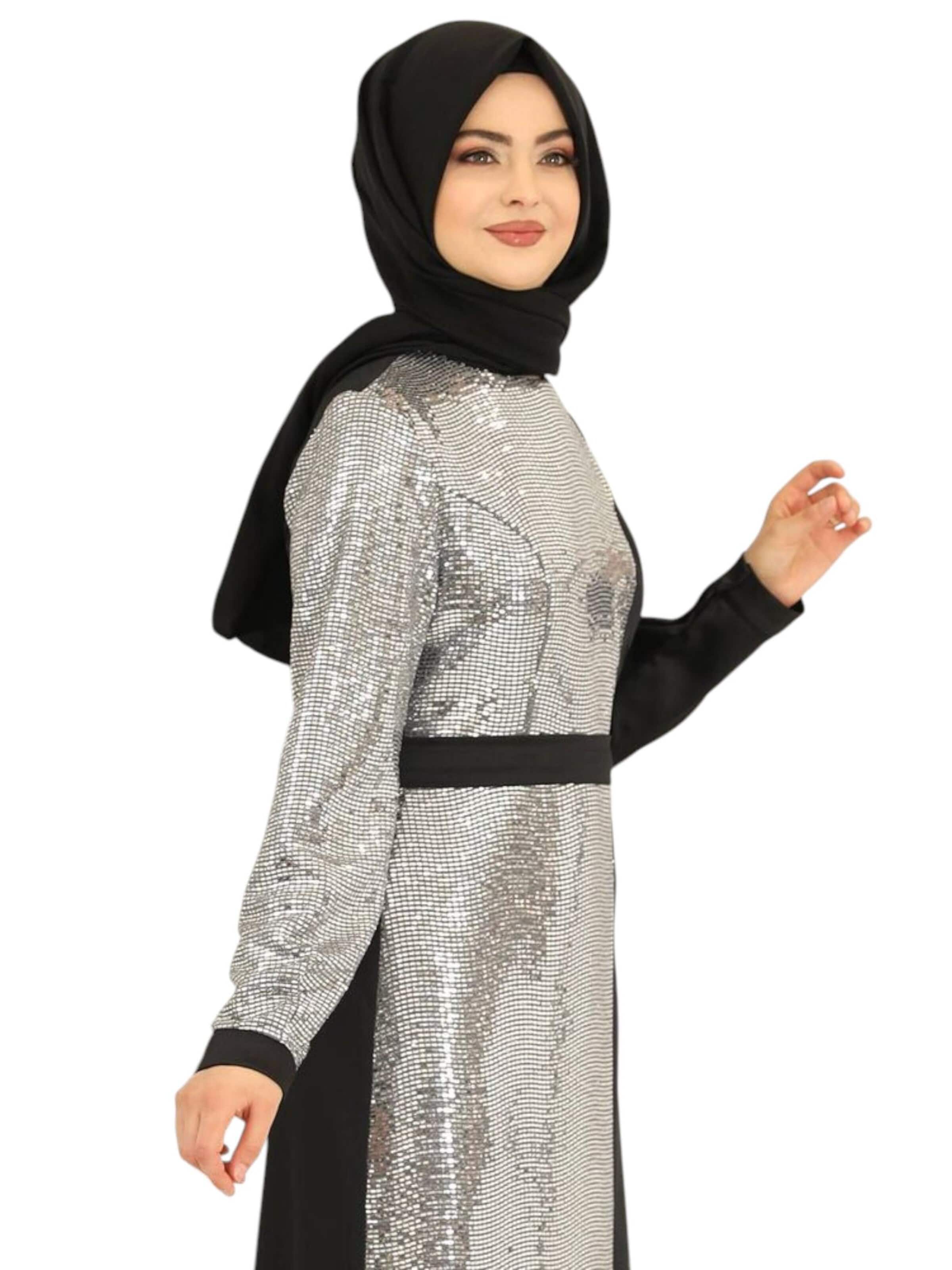 fashionshowcase Festkjole 'Firuze' i sort