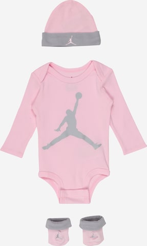 Jordan Set 'JUMPMAN' in Pink: predná strana