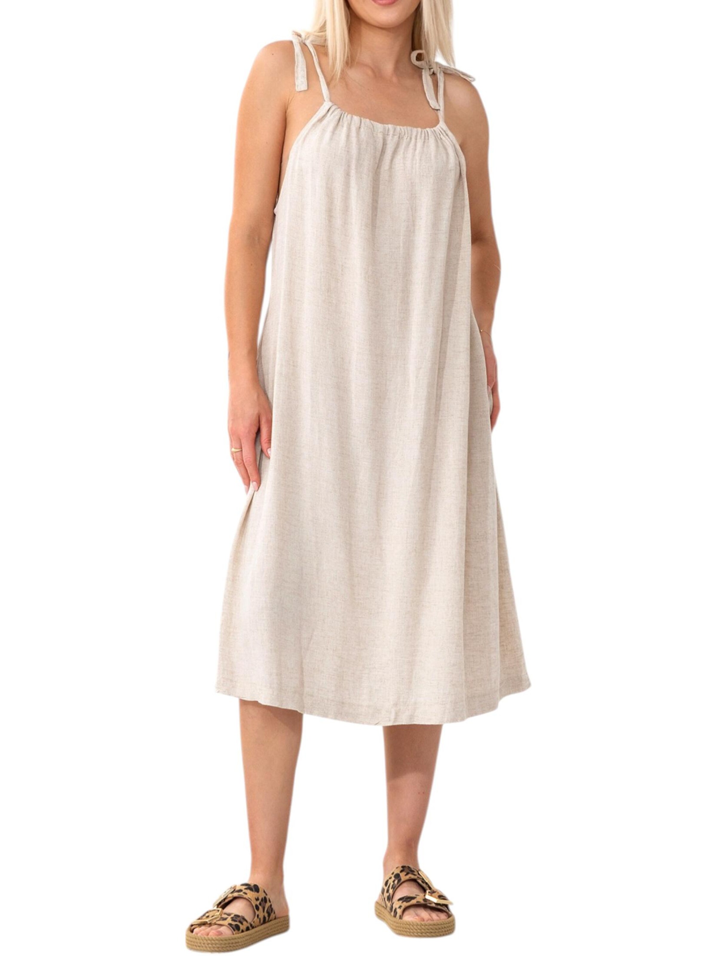 Robe d’été 'LEA' WENOR en beige