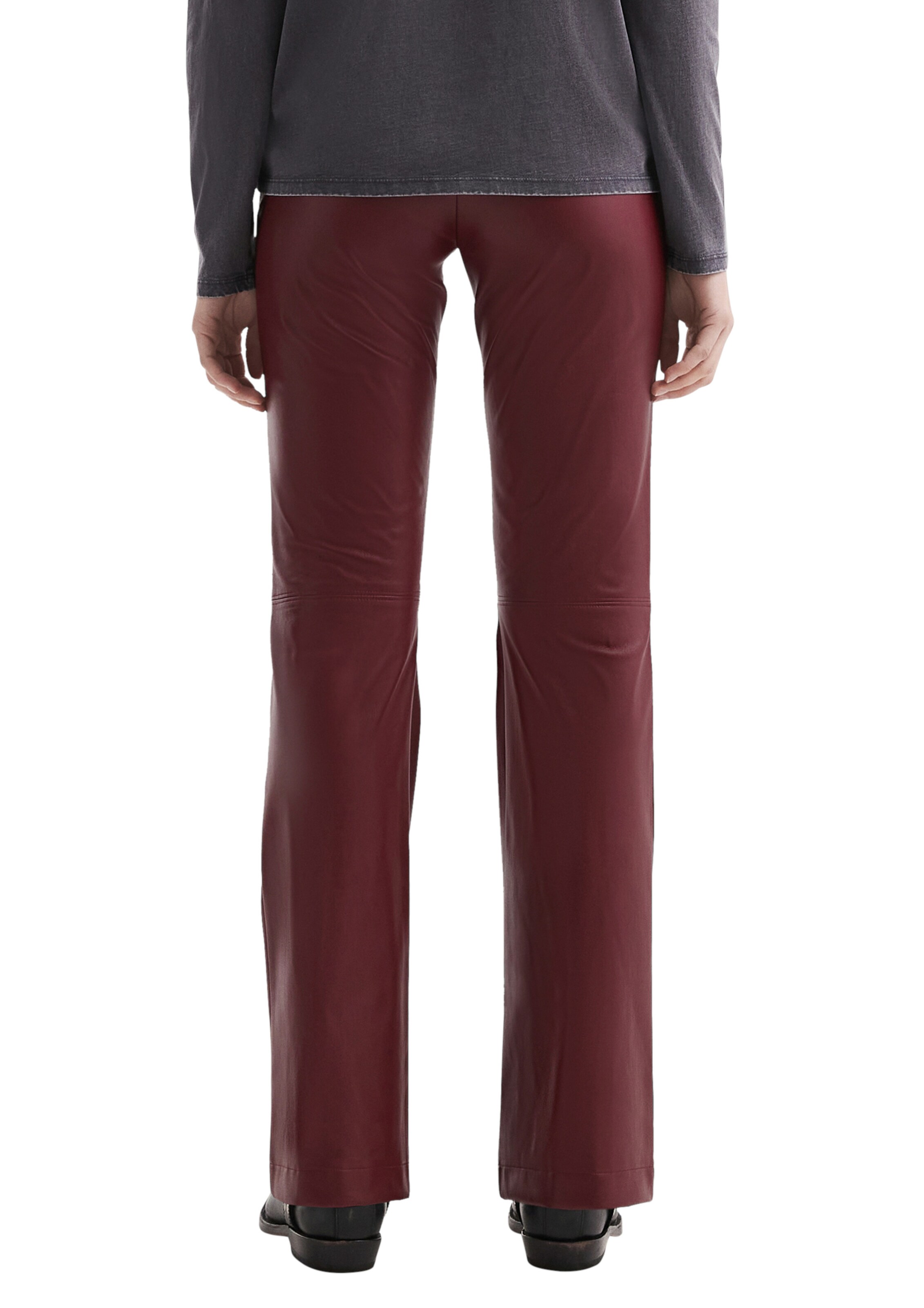 QS Regular Broek in Rood