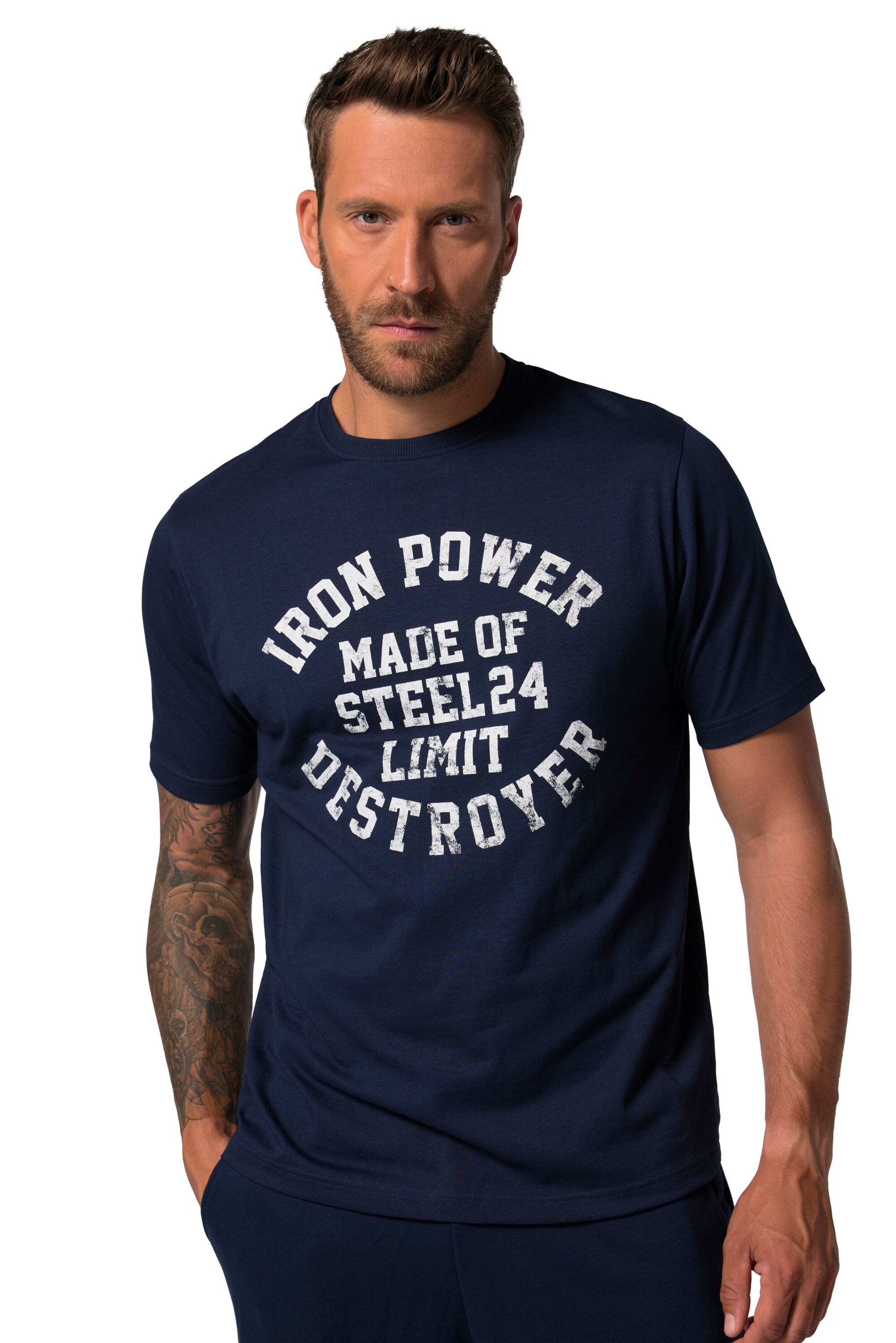 JAY-PI Shirt in Blue: front