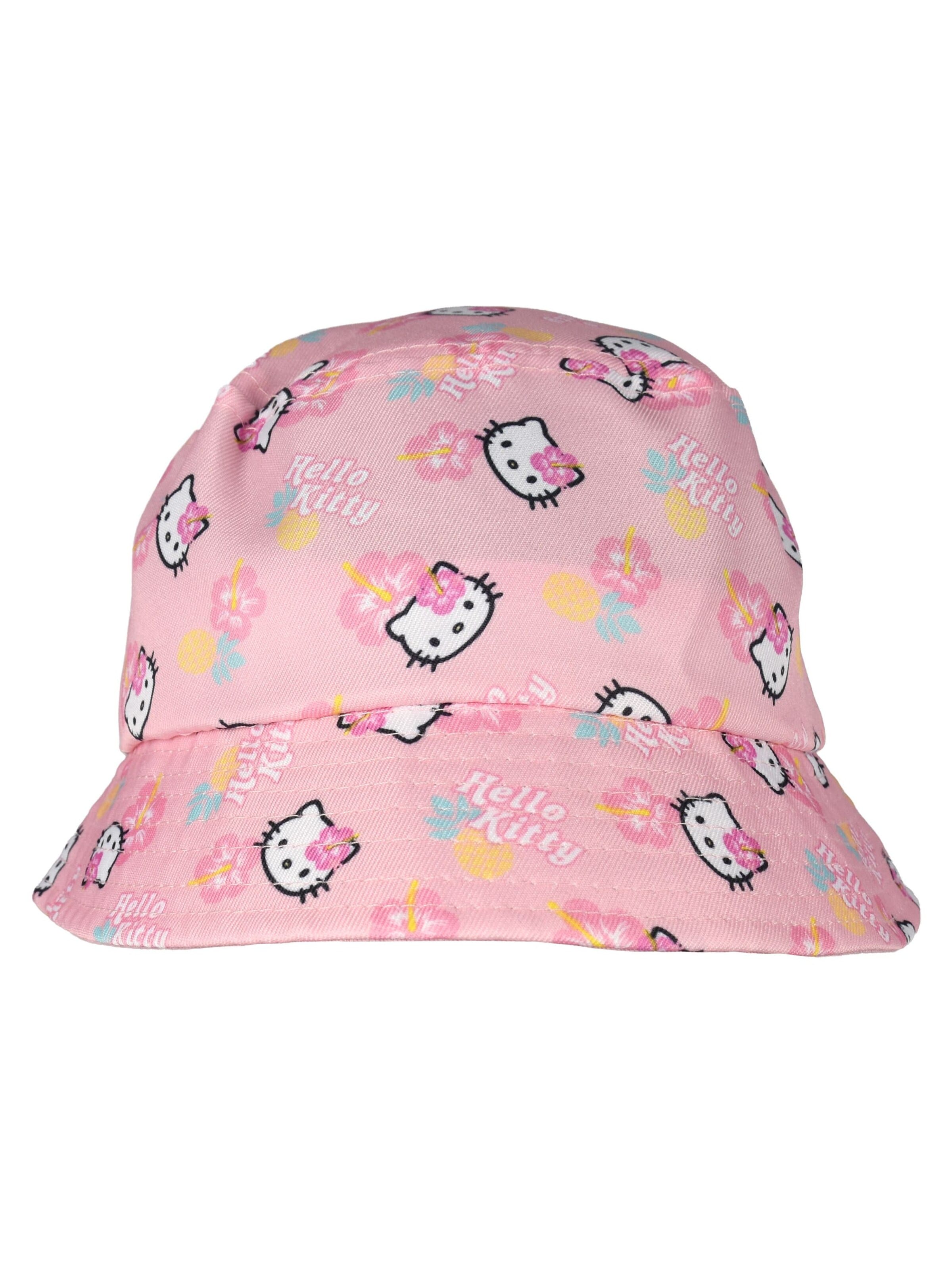 HELLO KITTY Hat 'Pineapple' in Pink: front
