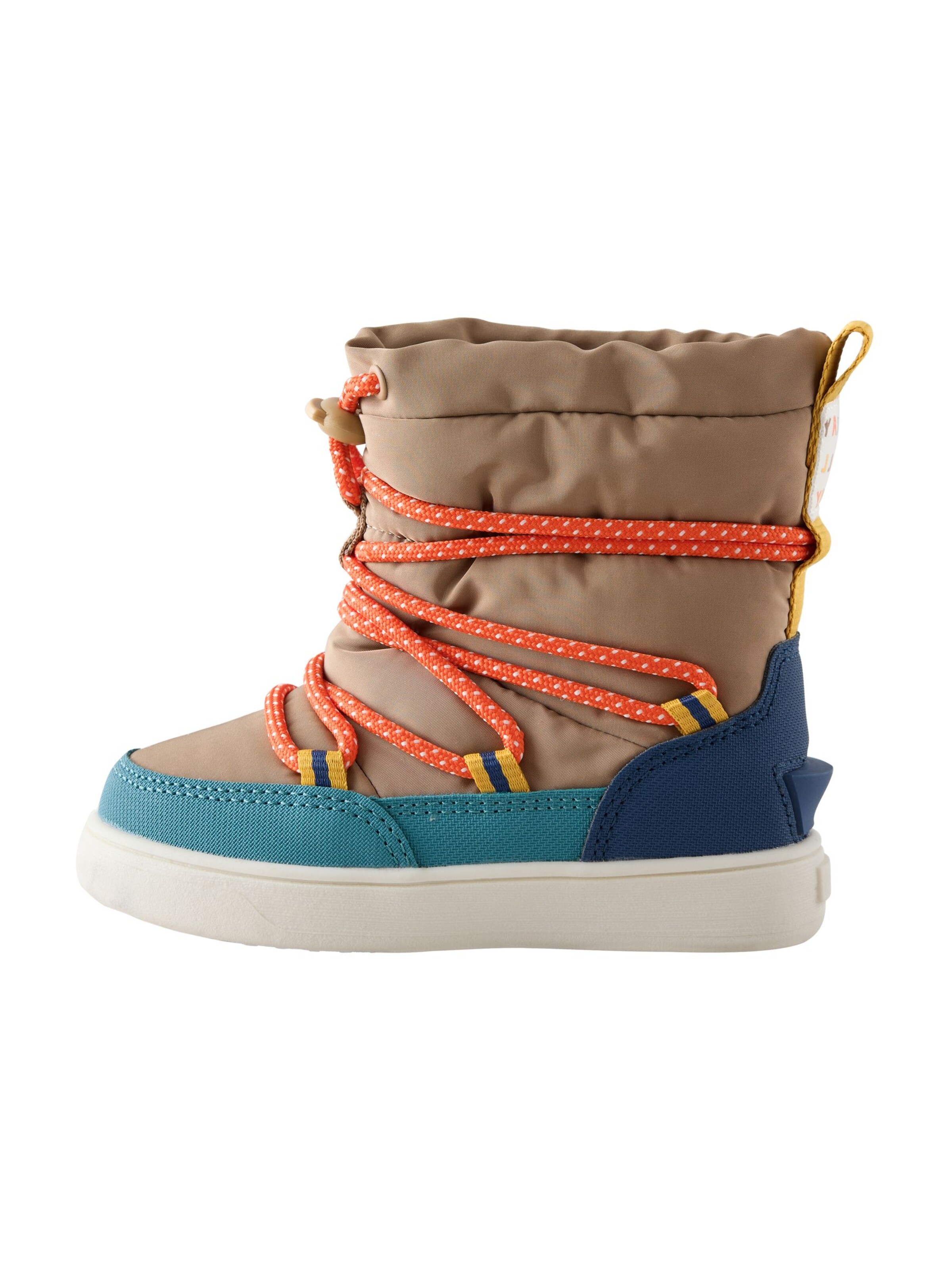 Next Snow Boots in 20,5 in Beige / Blue / Light blue / Orange, Item view