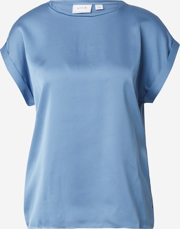 VILA Shirt 'ELLETTE' in Blauw: voorkant