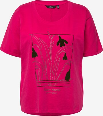 Ulla Popken Shirt in Roze: voorkant