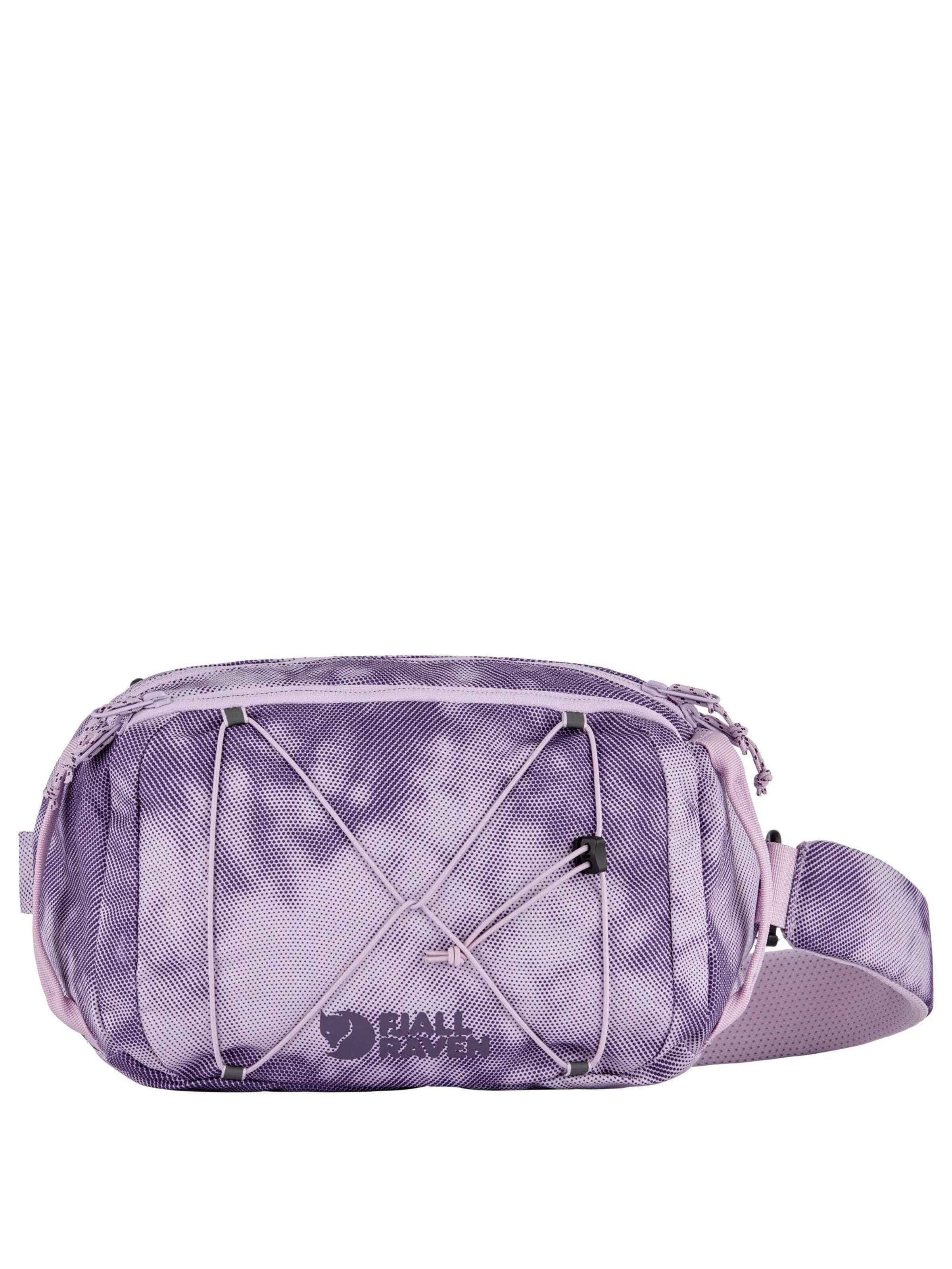 FJALLRAVEN Umhängetasche 'Skule Graphics'‌‌‌‌‌ in Lila: Vorderseite