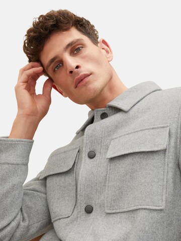 TOM TAILOR Jacke in Grau