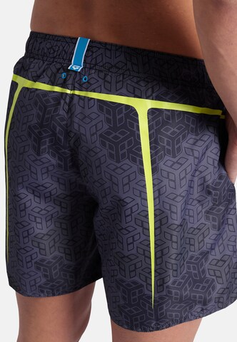 Shorts de bain 'PRO_FILE' ARENA en gris