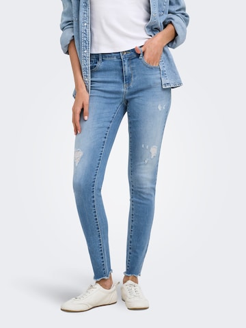 Skinny Jean 'ONBLUSH' ONLY en bleu : devant