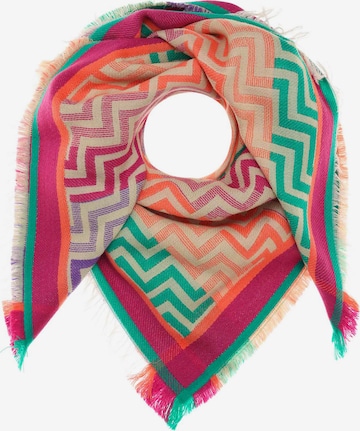 Zwillingsherz Shawl 'Laurentina' in Mixed colours: front
