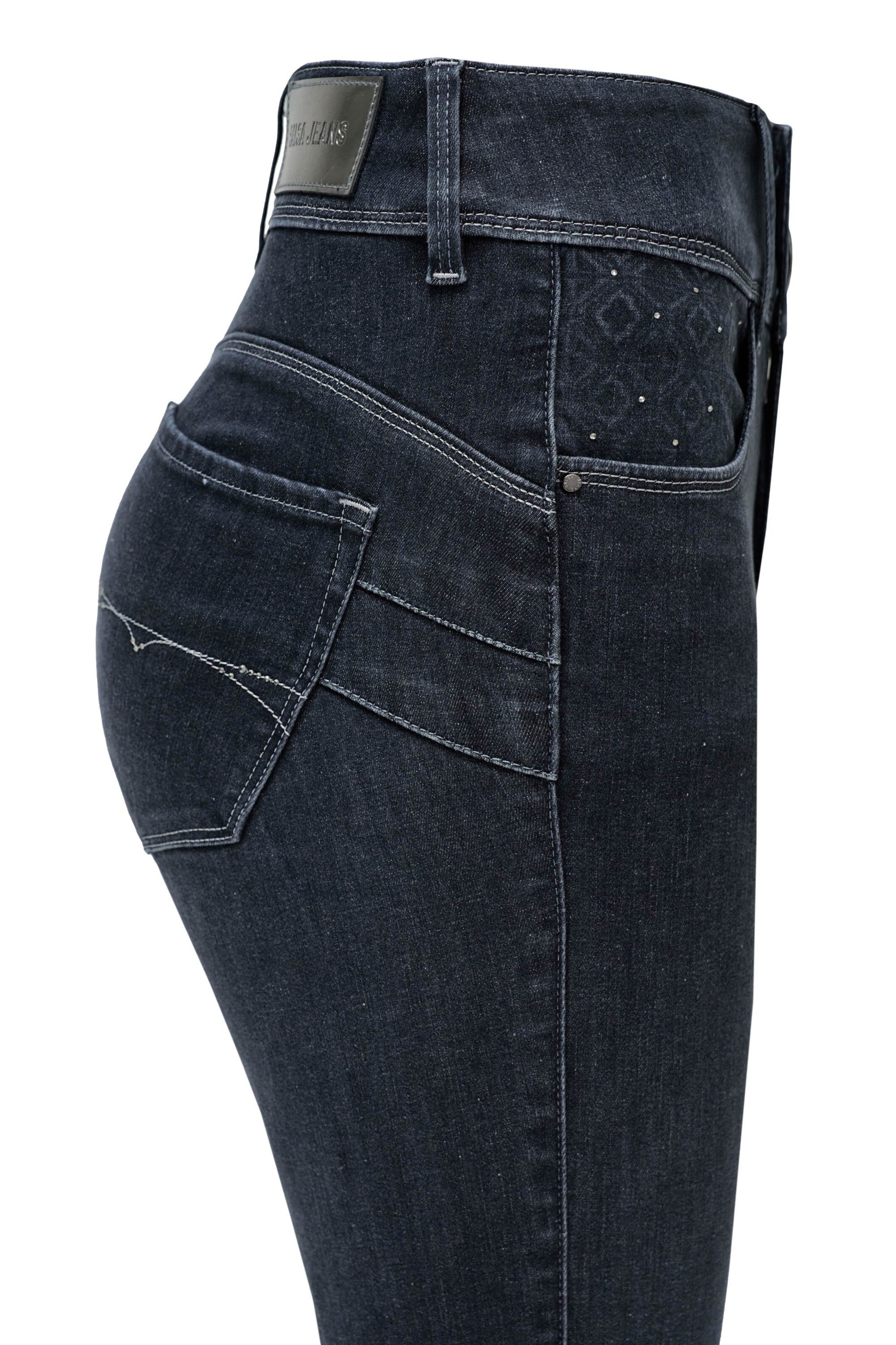 Salsa Jeans Flared Jeans 'Secret' in Grau