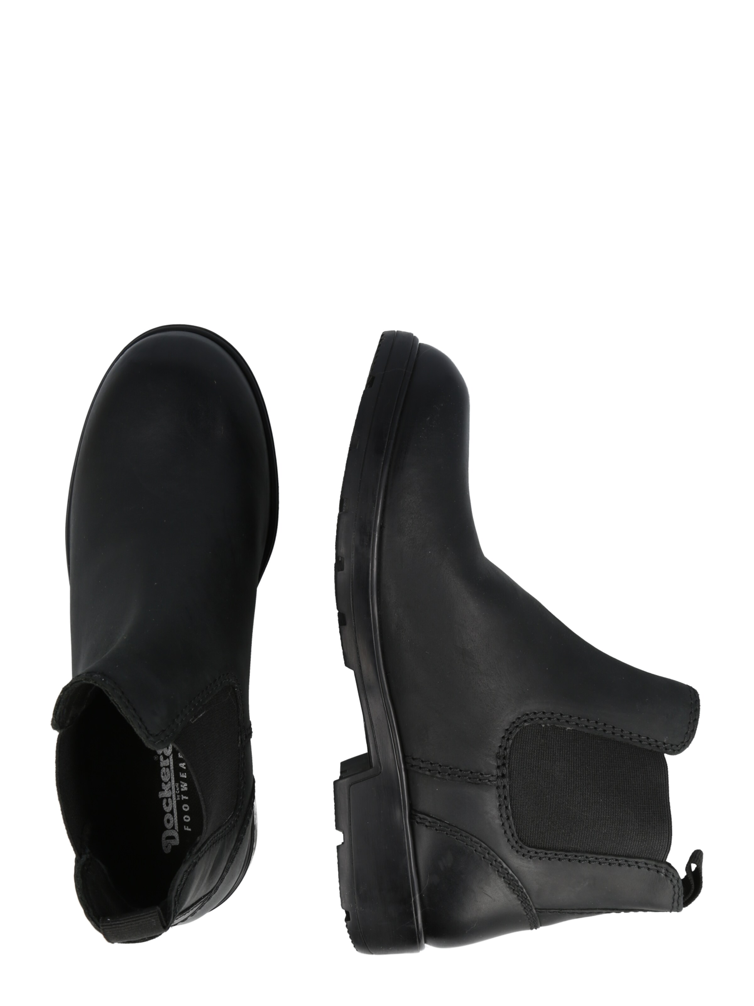 Dockers by Gerli Chelsea Boots in Schwarz