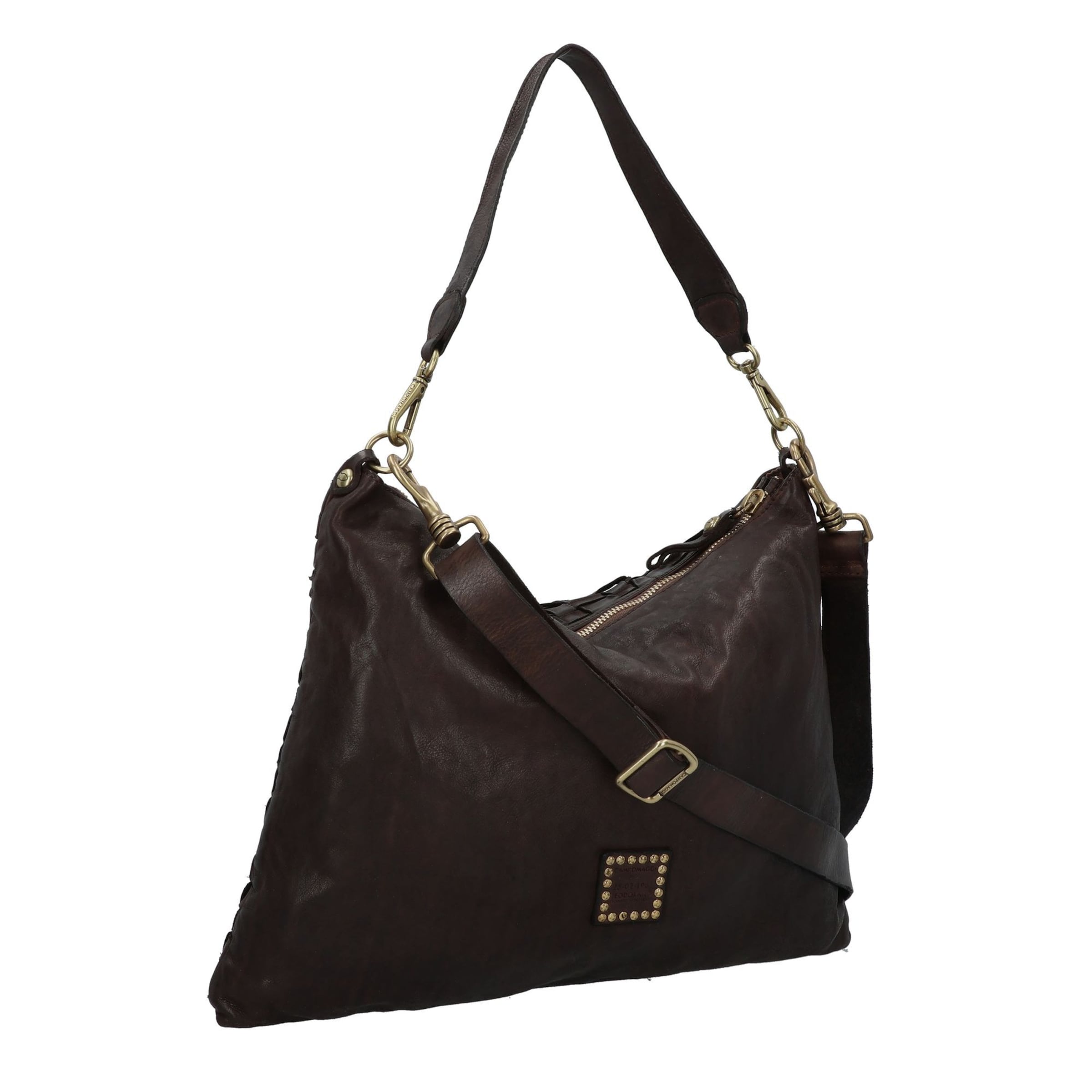 Borsa a spalla di Campomaggi in marrone