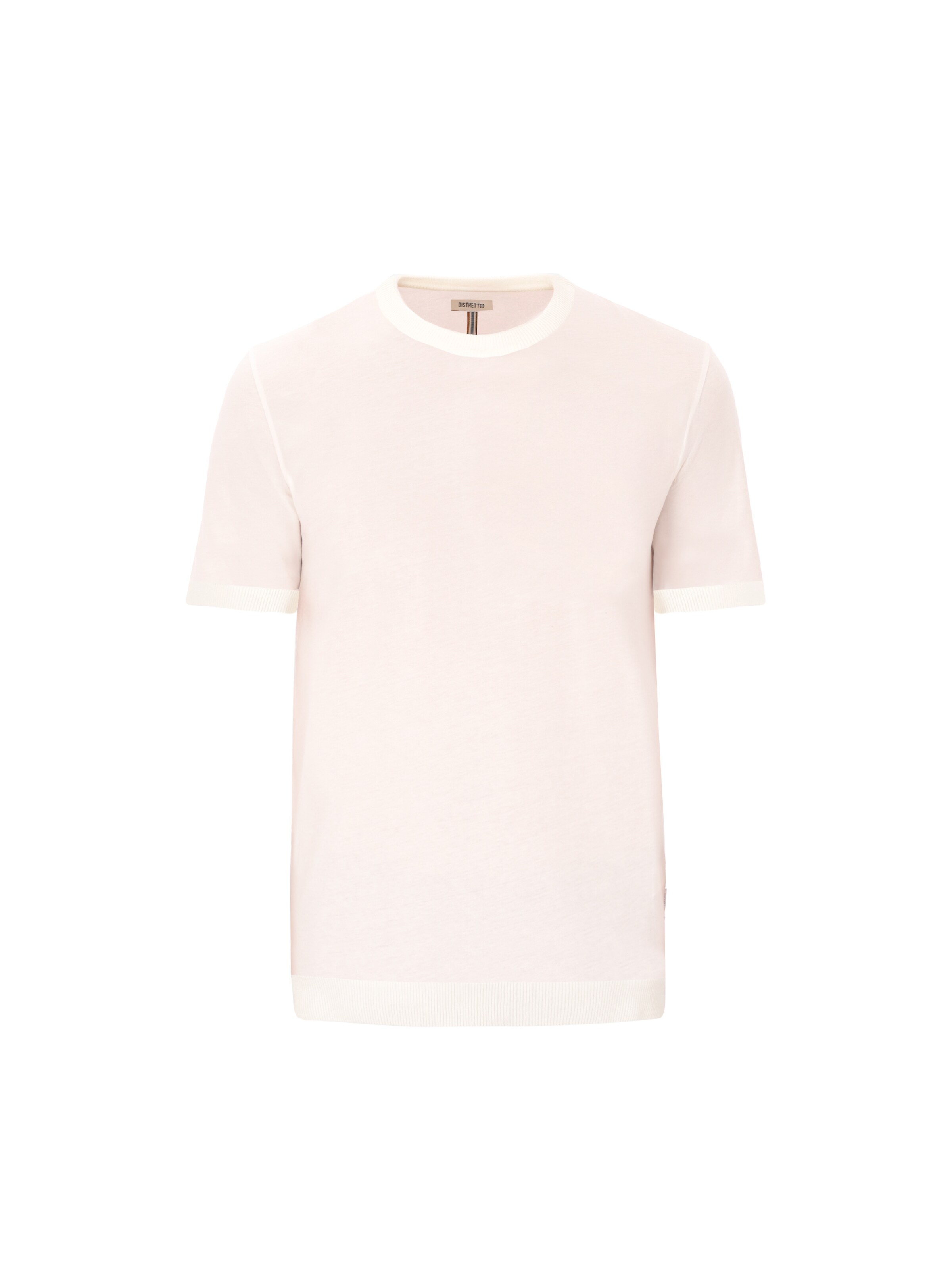 Distretto12 Pull-over 'Carrara' en blanc cassé, Vue avec produit