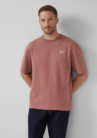 T-Shirt s.Oliver en rose : devant