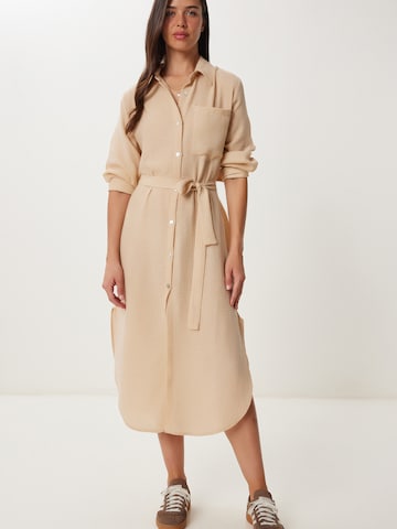 Robe Happiness İstanbul en marron : devant