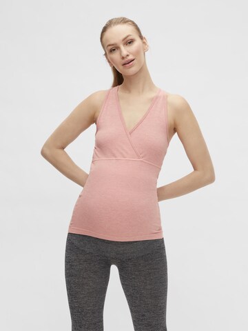 MAMALICIOUS Top in Pink: front