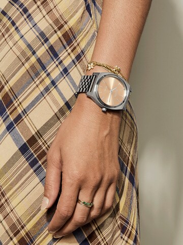 Nixon Analog watch 'Time Teller Solar' in Silver