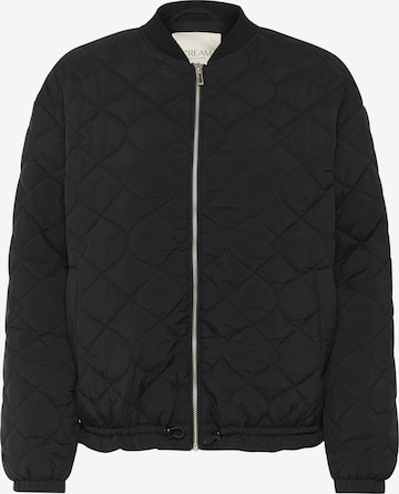 Cream Tussenjas 'Myra' in Zwart: voorkant