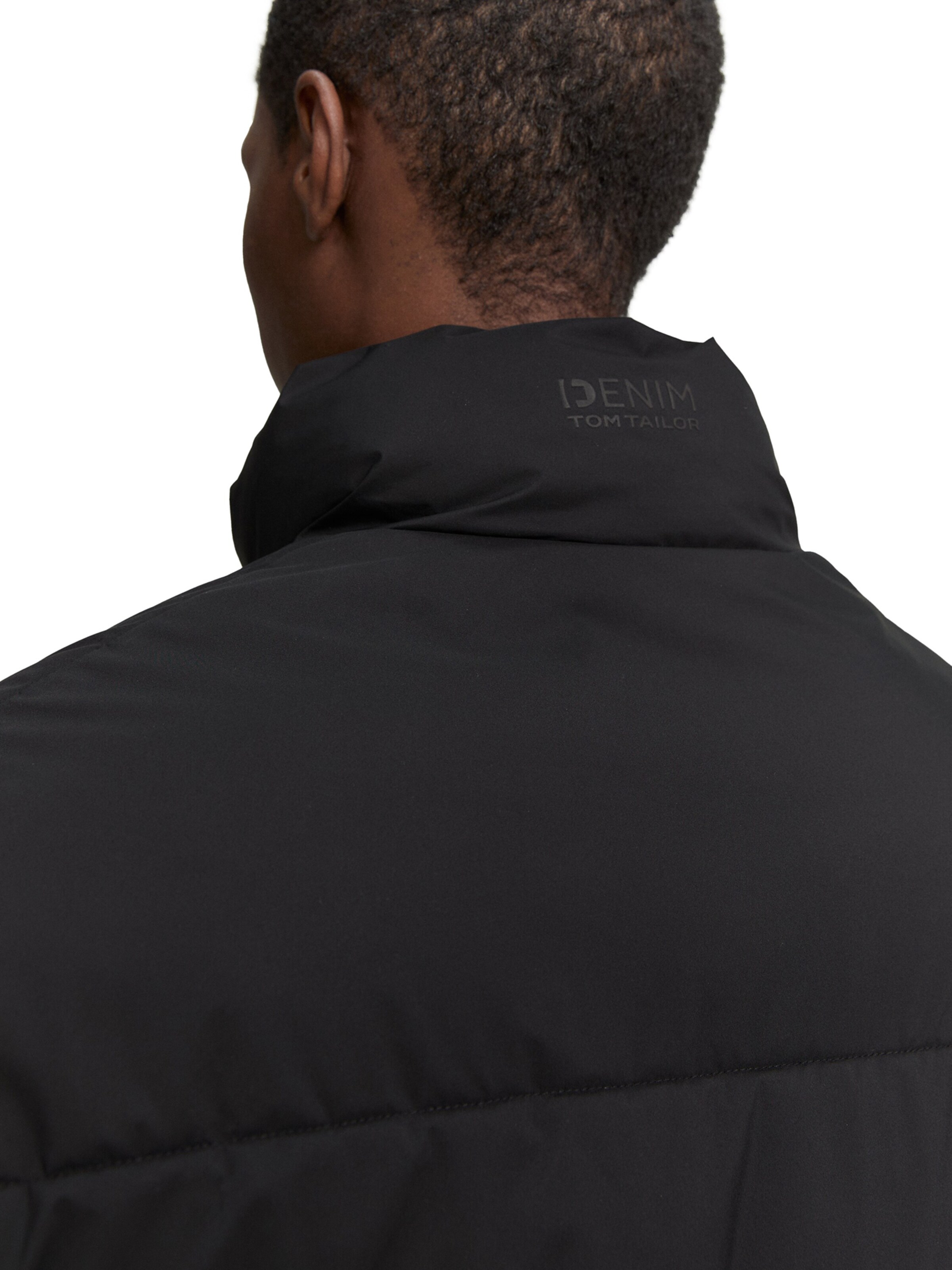 Veste d’hiver TOM TAILOR DENIM en noir