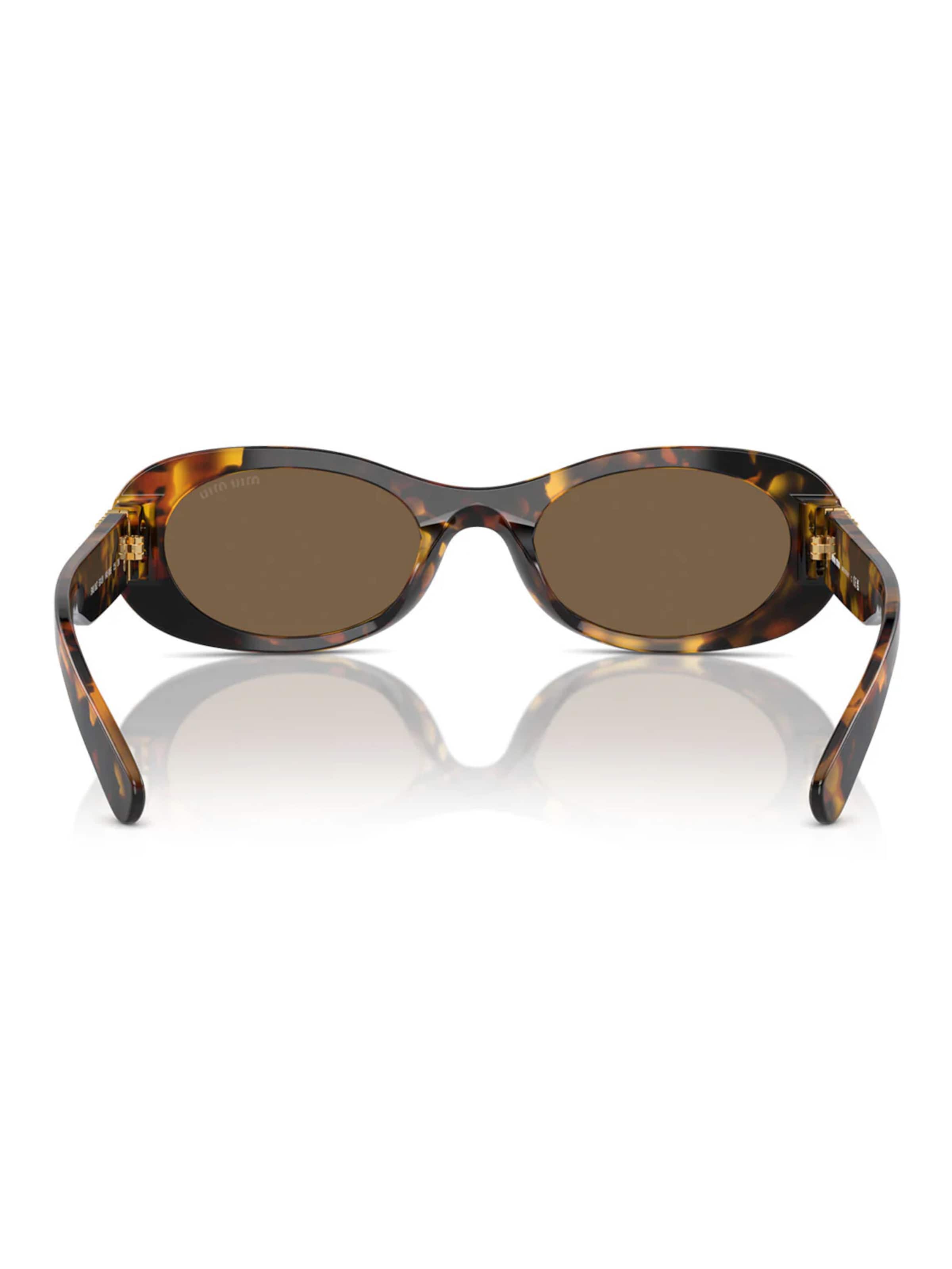 Lunettes de soleil 'Marrone Scuro Donna' Miu Miu en marron