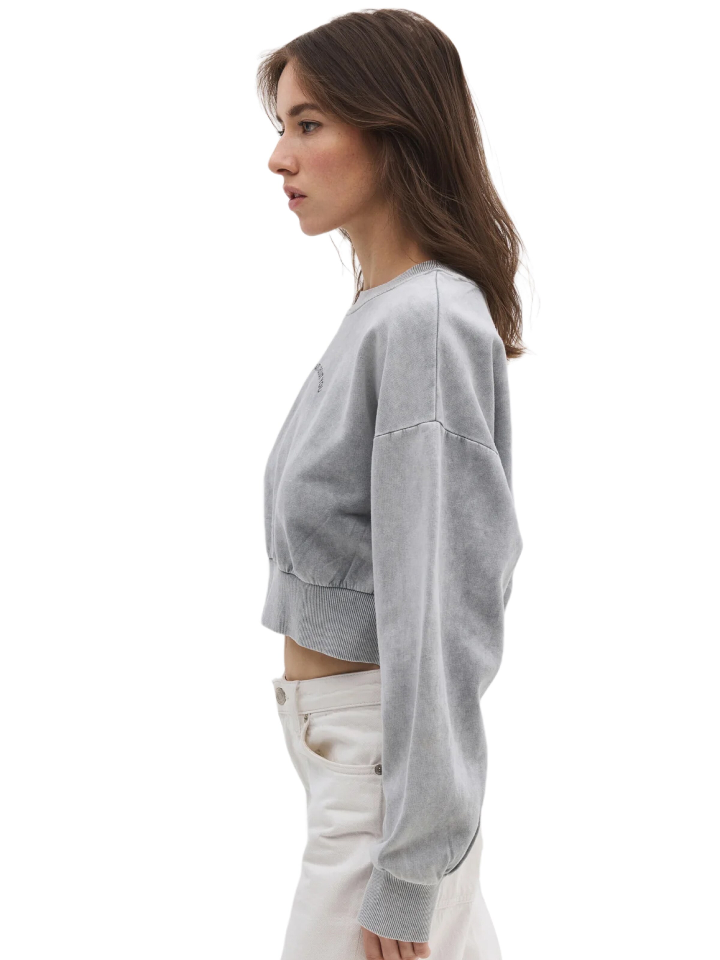 No Matter What Sweatshirt in Grey