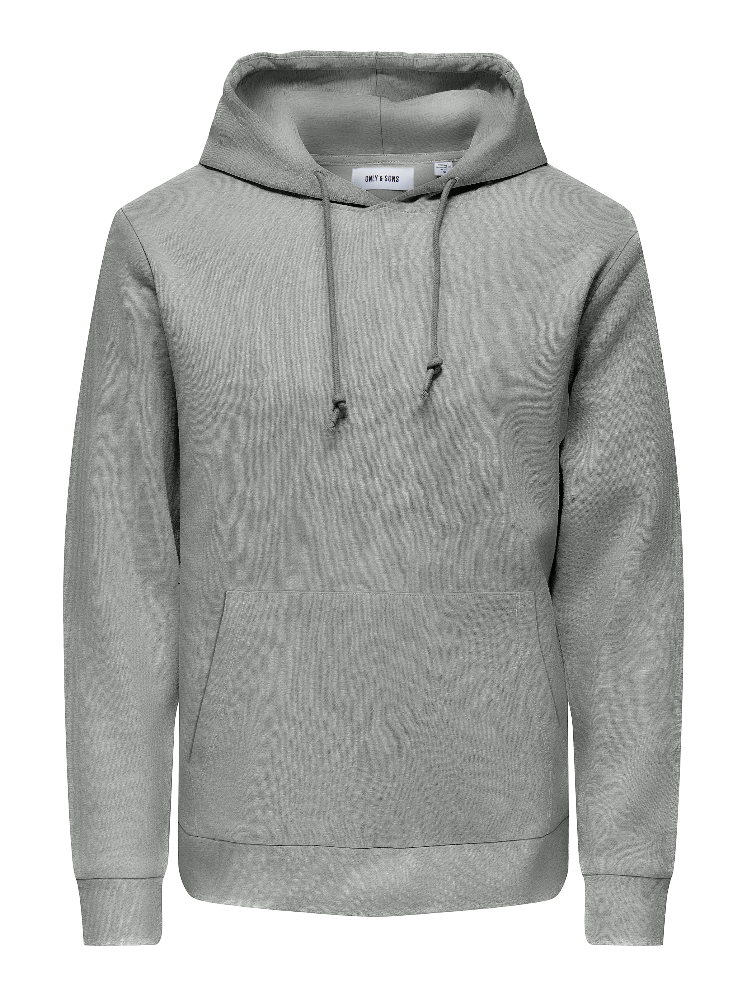 Only & Sons Sweatshirt in Grey: front