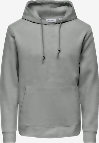 Only & Sons Sweatshirt in Grey: front