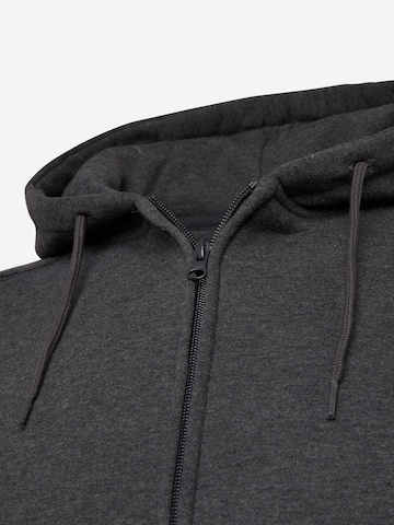 Urban Classics Zip-Up Hoodie in Grey