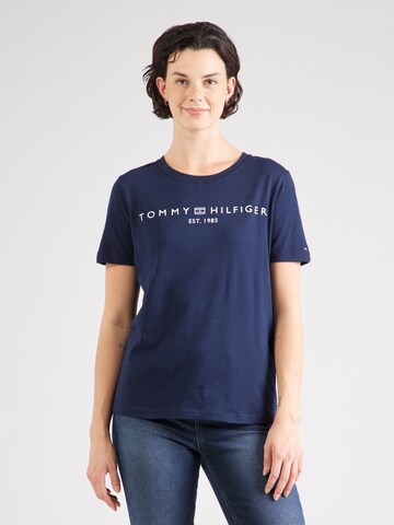TOMMY HILFIGER Футболка в Синий: спереди